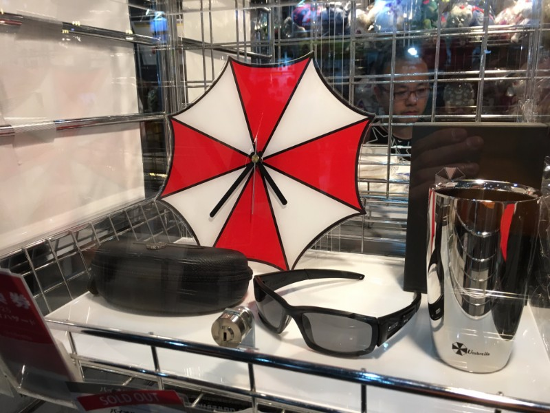 Neat Umbrella Corp. clock, no?